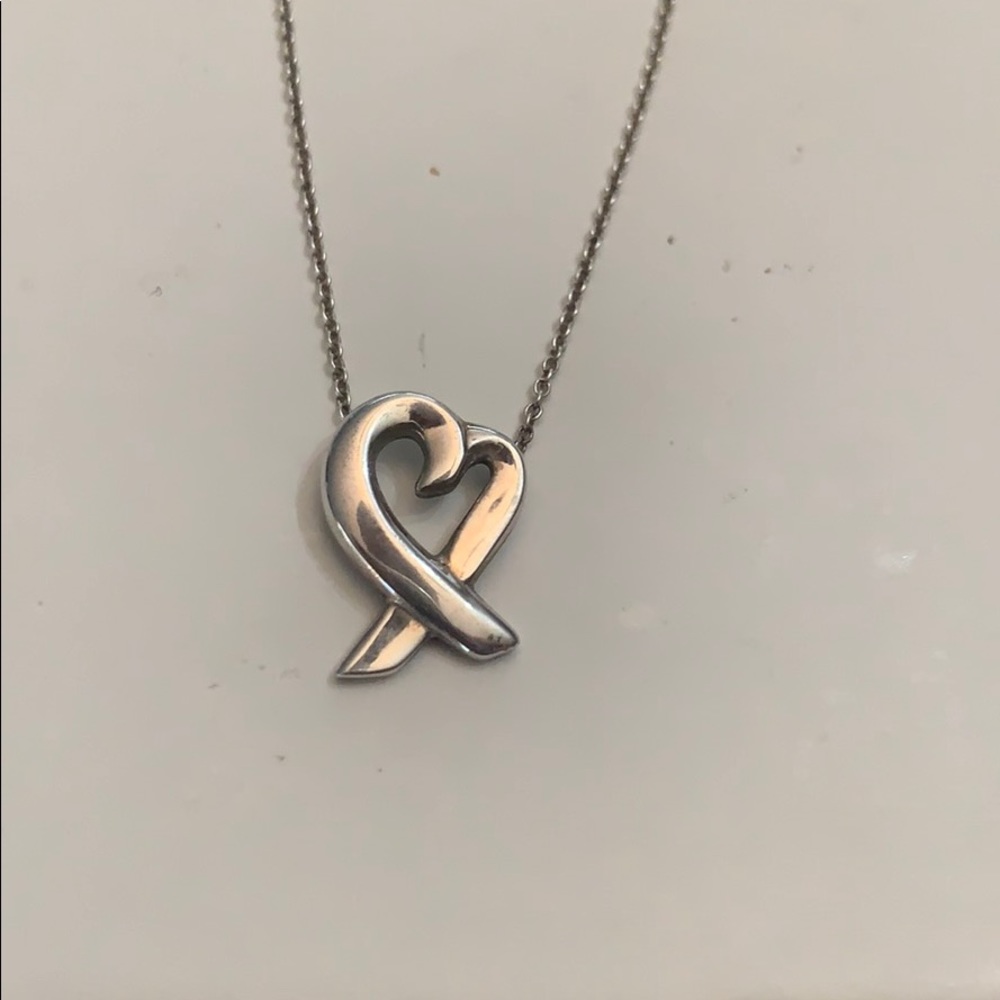 Tiffany & Co. Paloma Picasso Heart Necklace - Picture 3 of 5